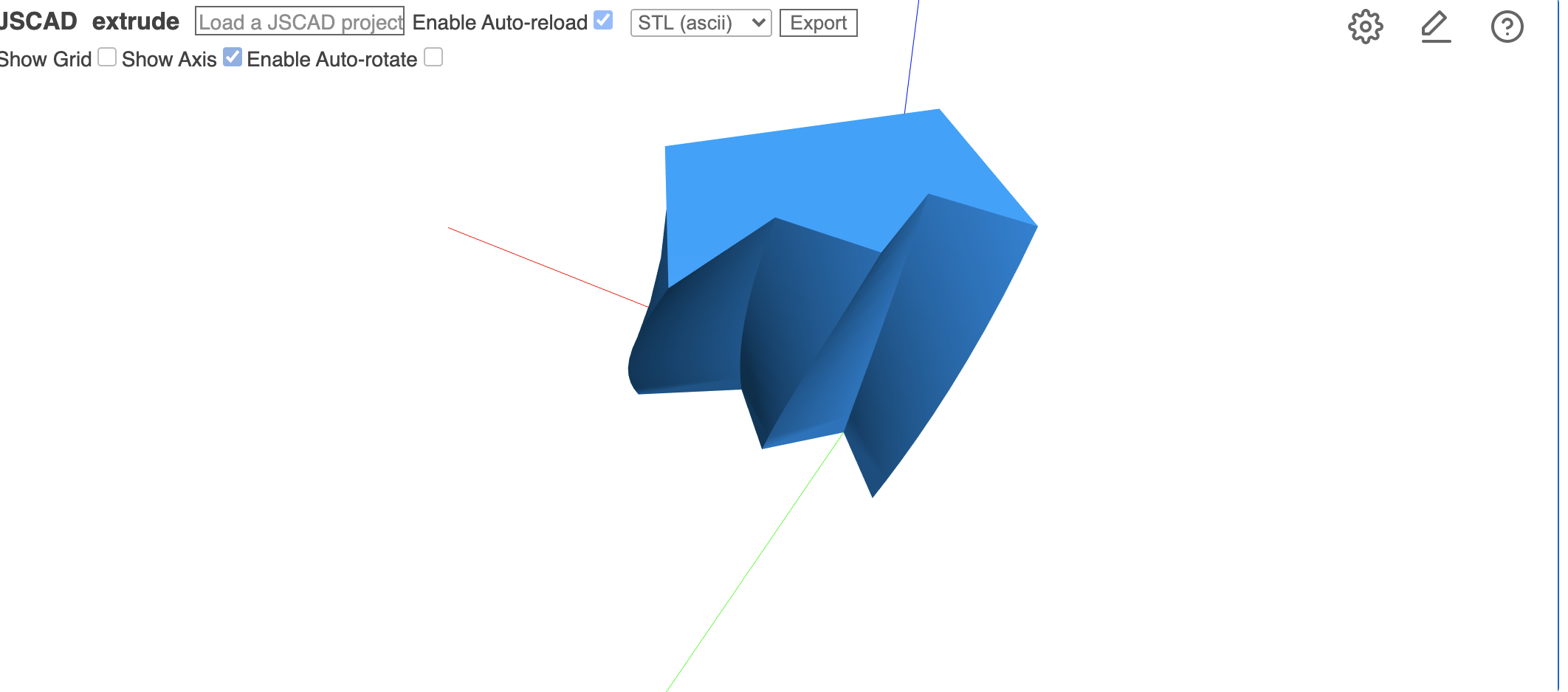 Building from polygons Example